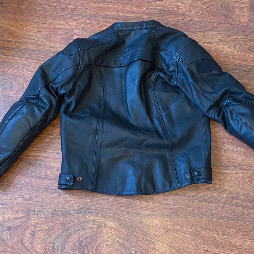 Shift Racing Leather Motorcycle Jacket - image 4